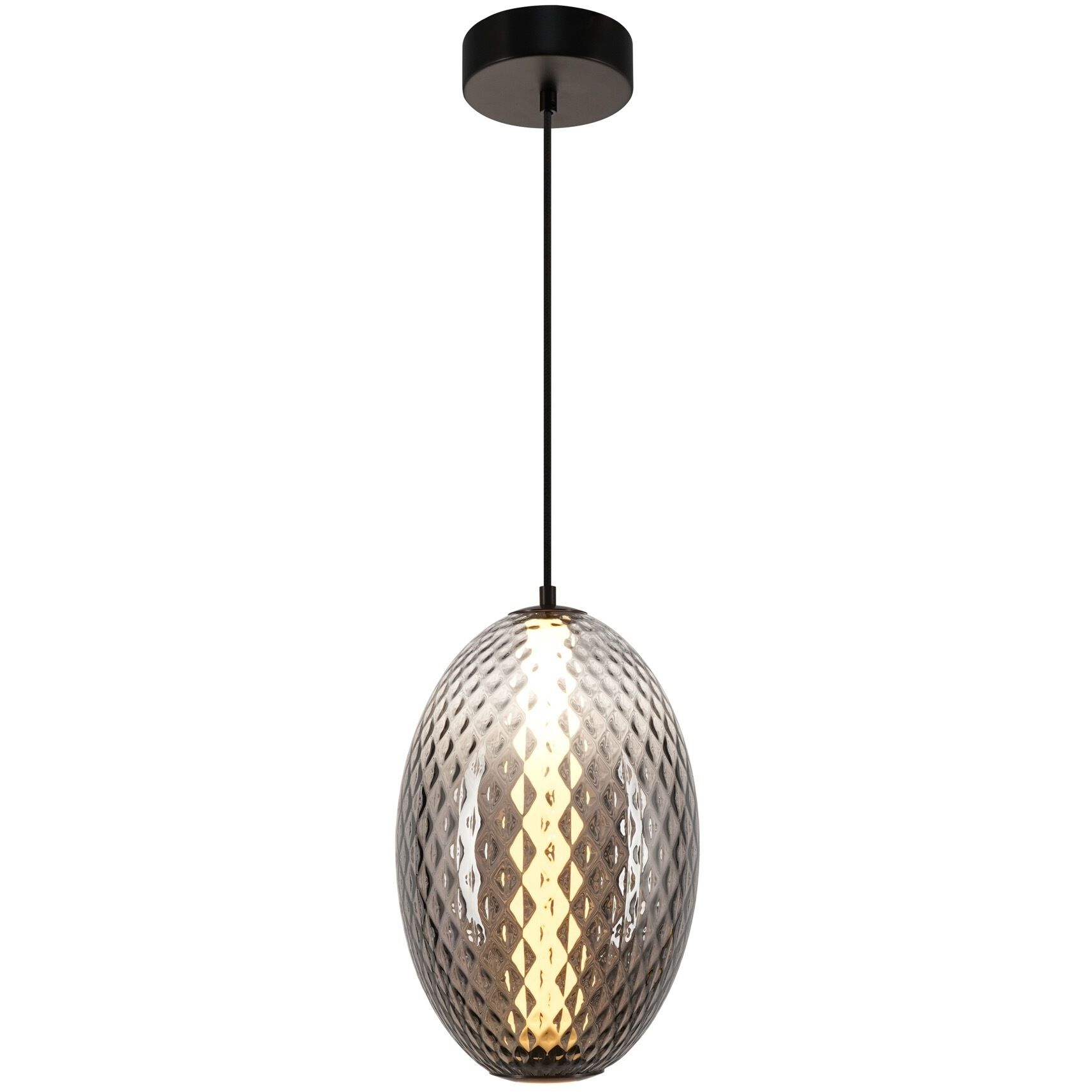 Celeste LED 9.8 inch Gunmetal Pendant Ceiling Light in Smoke Ombre