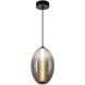 Celeste LED 9.8 inch Gunmetal Pendant Ceiling Light in Smoke Ombre