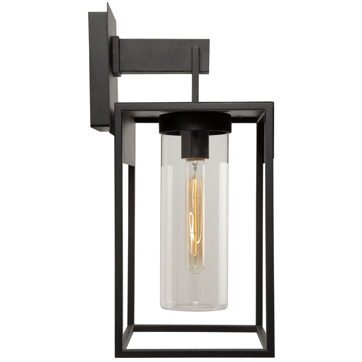 Weybridge LED 20.66 inch Black Outdoor Wall Light, Coach Light