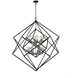 Artistry LED 47 inch Polished Nickel Chandelier Ceiling Light