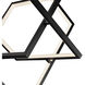 Graymar LED 19.8 inch Black Pendant Ceiling Light