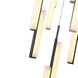 Lumina LED 19.7 inch Forged Bronze Pendant Ceiling Light