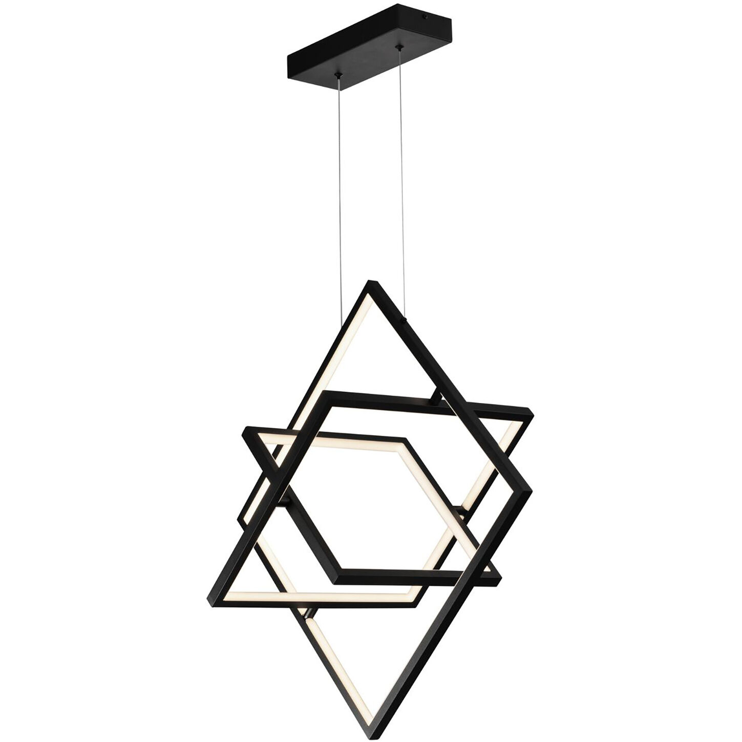 Graymar LED 28 inch Black Pendant Ceiling Light
