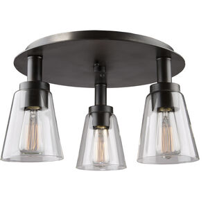 Clarence Flush Mount Ceiling Light in Oil Rubbed Bronze