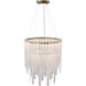 Roselle LED 28 inch Legacy Brass Chandelier Ceiling Light