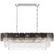 Bianca Island Light Ceiling Light in Crystalline Smoke