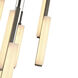 Lumina LED 39.4 inch Forged Bronze Pendant Ceiling Light