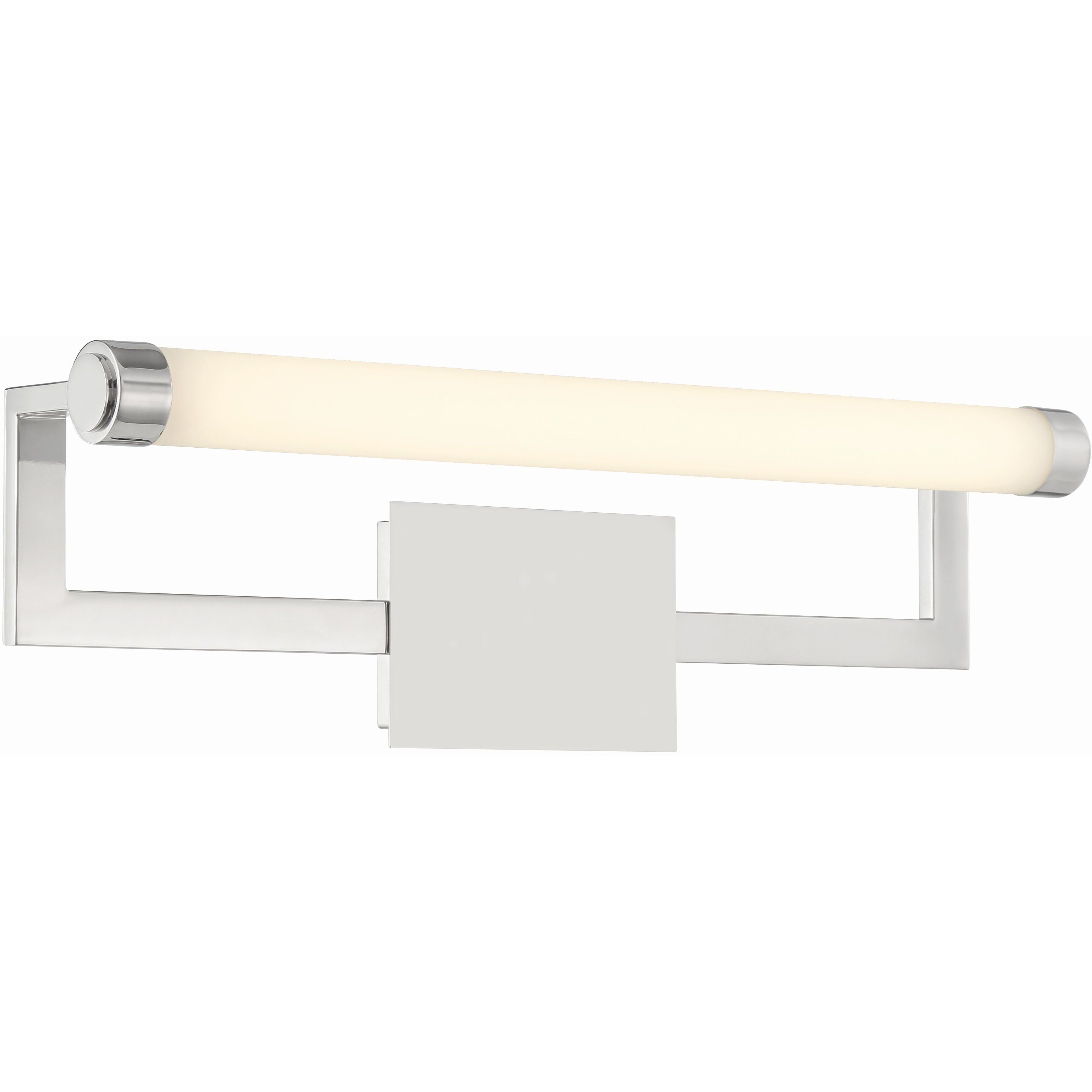 Clinton 28 watt 26.25 inch Polished Nickel Picture Light Wall Light