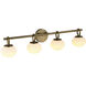 Velora LED 32 inch Legacy Brass Wall Sconce Wall Light