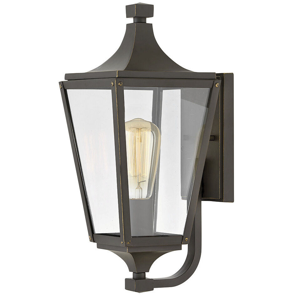 Jaymes Outdoor Wall Mount Lantern, Small