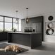 Vita LED 8.6 inch Black Pendant Ceiling Light