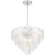 Bianca 12 Light 24.8 inch Polished Nickel Chandelier Ceiling Light in Crystalline