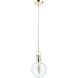 Single 1 Light 8.00 inch Pendant