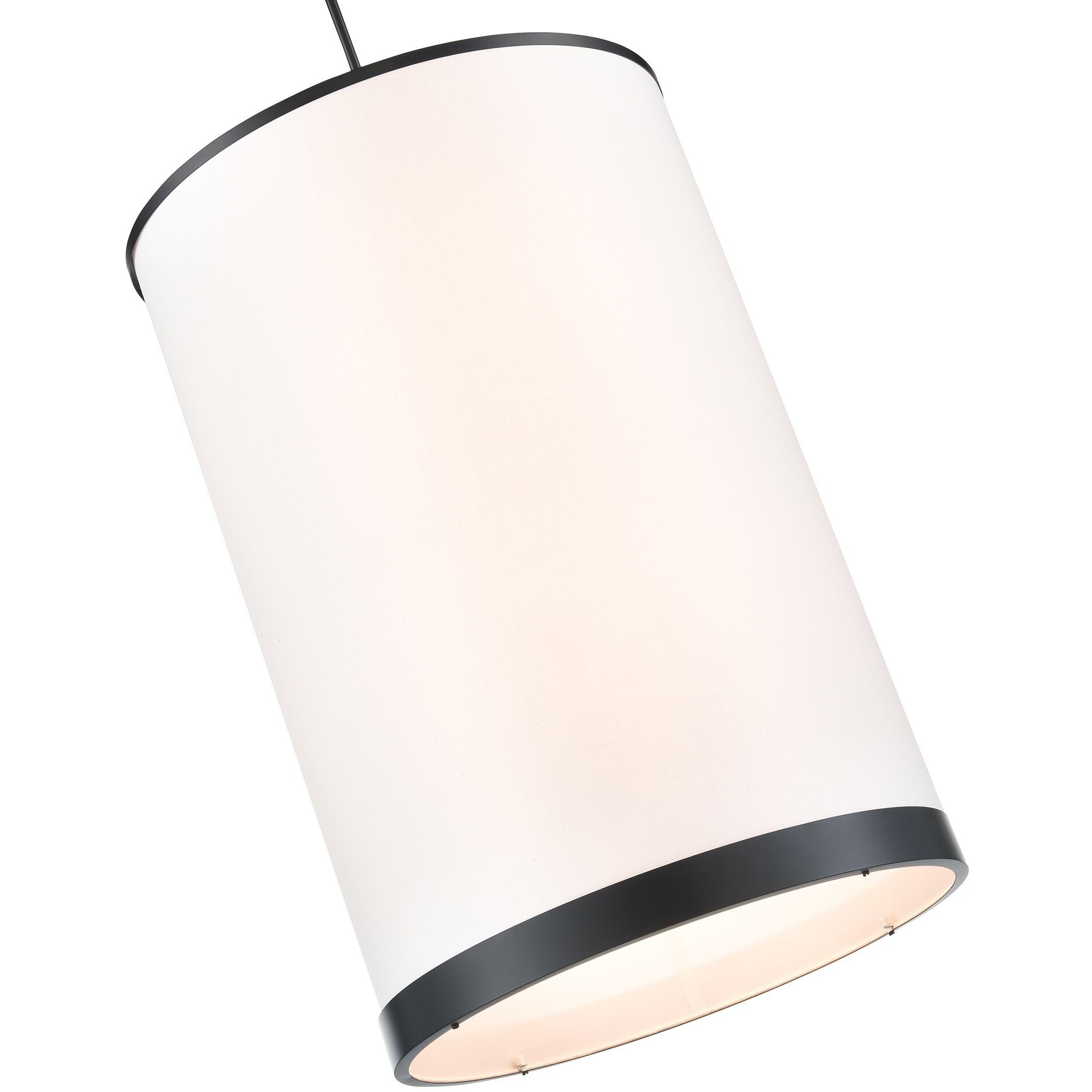 High Street 8 Light 24.02 inch Black Pendant Ceiling Light