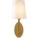 Rhythm Wall Sconce Wall Light in Brushed Gold