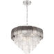 Bianca 12 Light 24.8 inch Polished Nickel Chandelier Ceiling Light in Crystalline Smoke