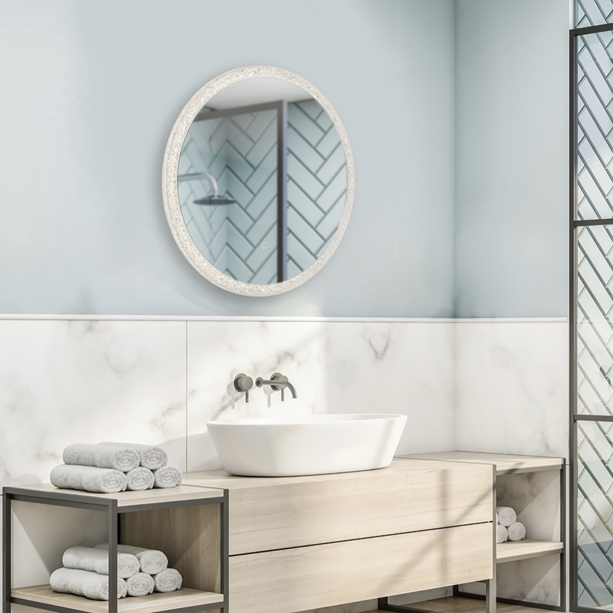 Reflections 23.6 X 23.6 inch Clear LED Mirror