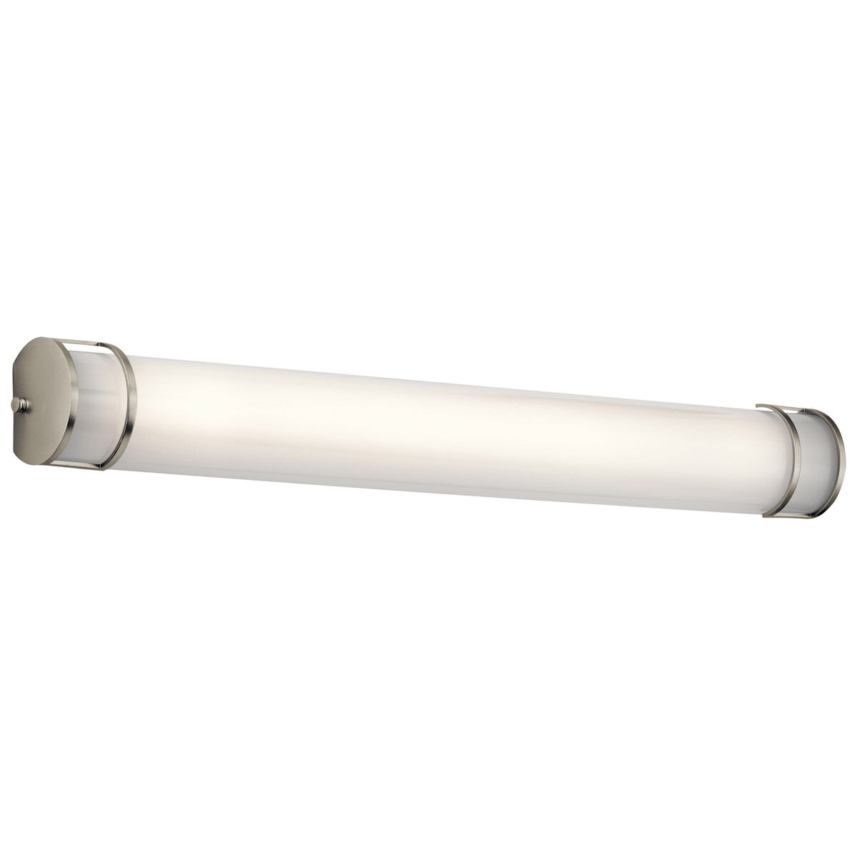 Independence LED 37 inch Brushed Nickel Linear Bath Large Wall Light, Large