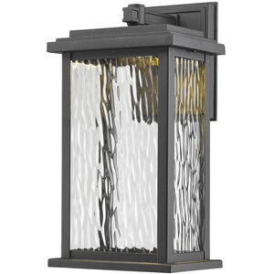 Sussex Drive LED 13 inch Black Outdoor Wall Light
