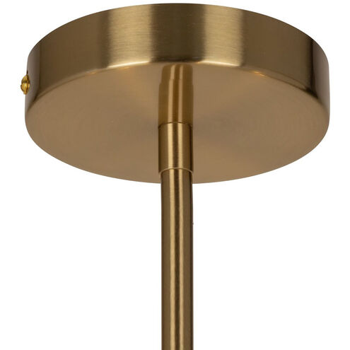 Bronte LED 24.5 inch Brass Chandelier Ceiling Light