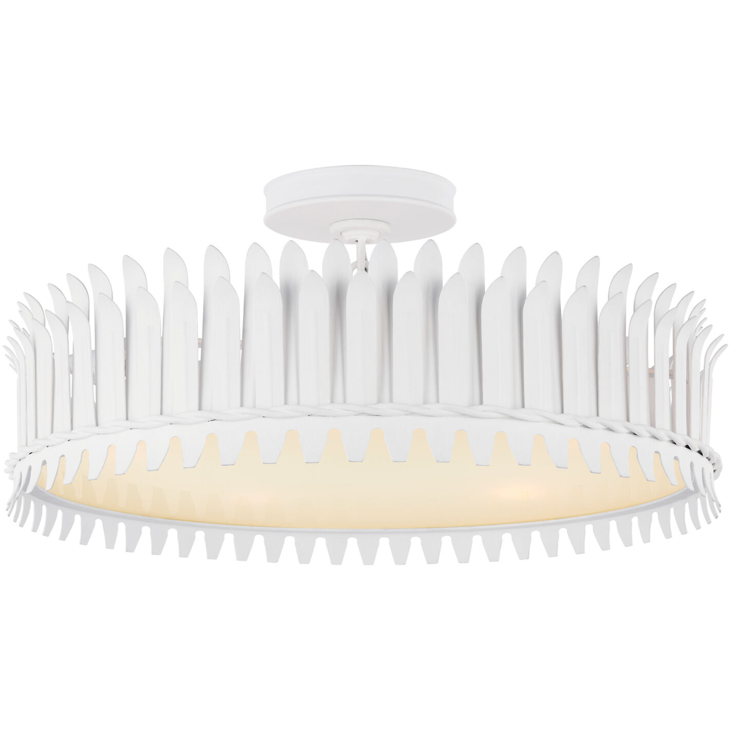 Suzanne Kasler Leslie 5 Light 20.75 inch Semi-Flush Mount