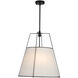Pullman LED 20.8 inch Black Pendant Ceiling Light