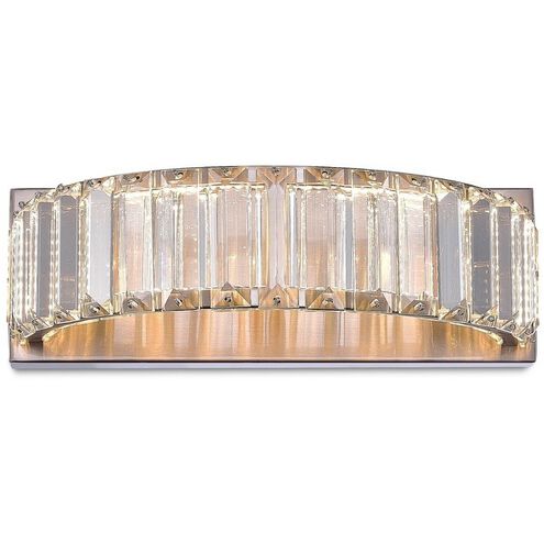 Stella Collection 7.5 inch Satin Nickel Wall Sconce Wall Light