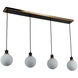 Gem Island Light Ceiling Light in White