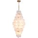 Lily 15 Light 28.03 inch Brushed Brass Chandelier Ceiling Light