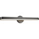 Bosa LED 32 inch Satin Black Bathroom Wall Sconce Wall Light