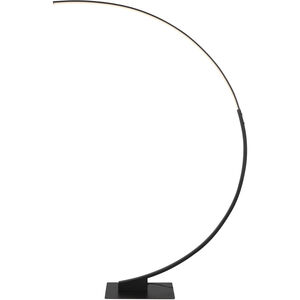 Cortina 74.25 inch 25.00 watt Matte Black Floor Lamp Portable Light