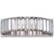 Stella Collection 7.5 inch Satin Nickel Wall Sconce Wall Light