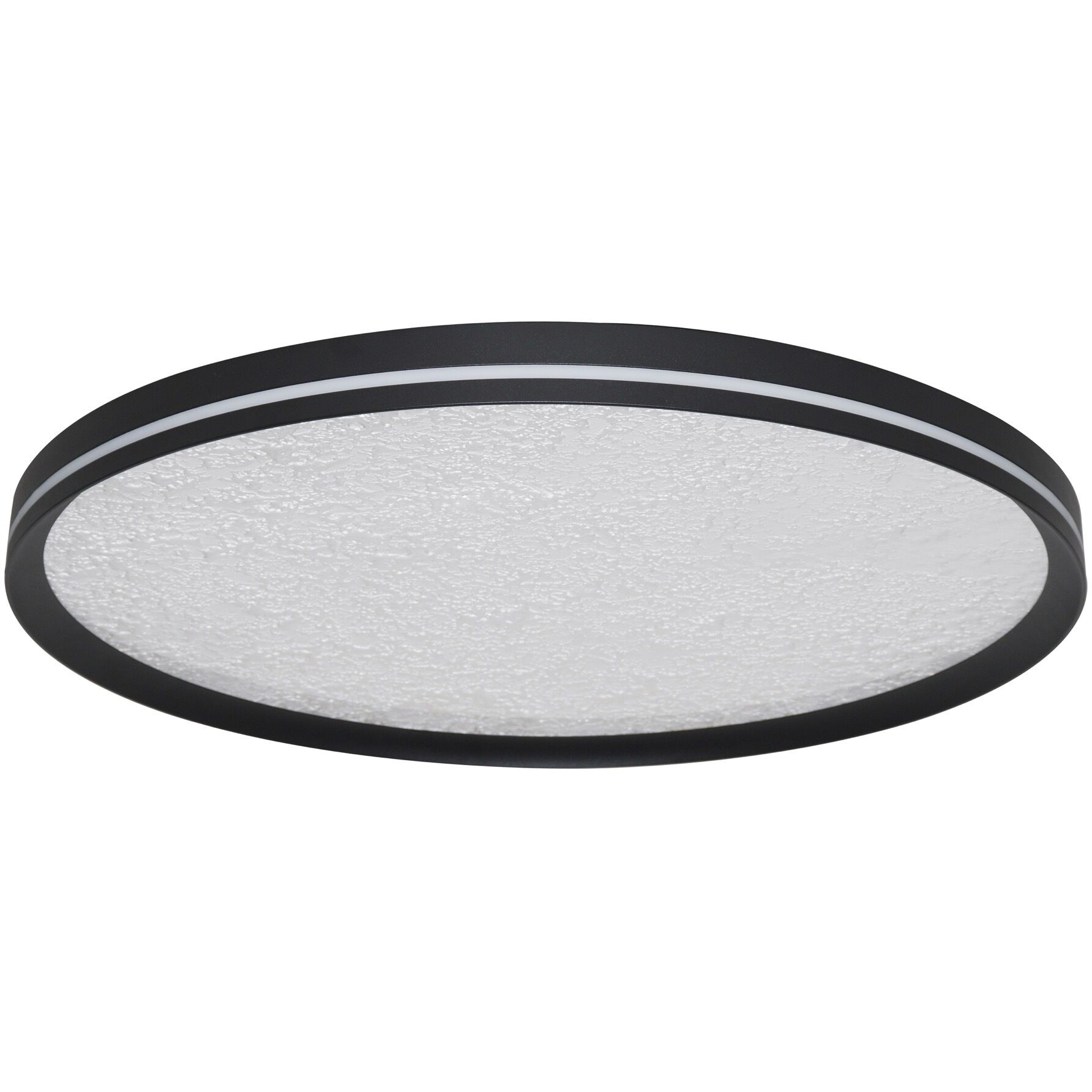 Luna LED 11.81 inch Black Flush Mount Ceiling Light