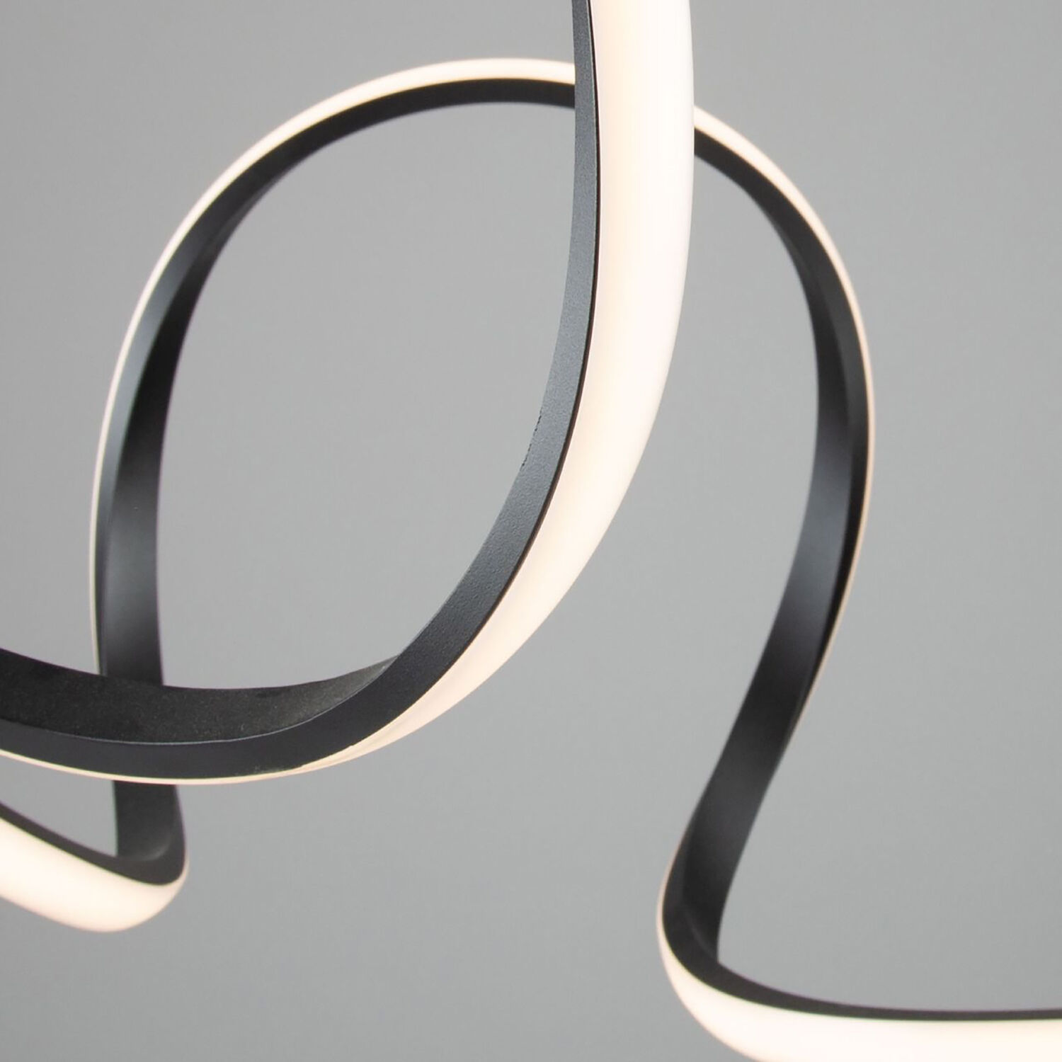 Mira LED 24.8 inch Black Pendant Ceiling Light