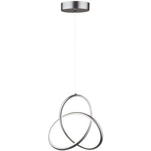 Orion LED 11.4 inch Grey Down Pendant Ceiling Light