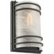 Keswick 1 Light 11 inch Black Outdoor Wall Sconce