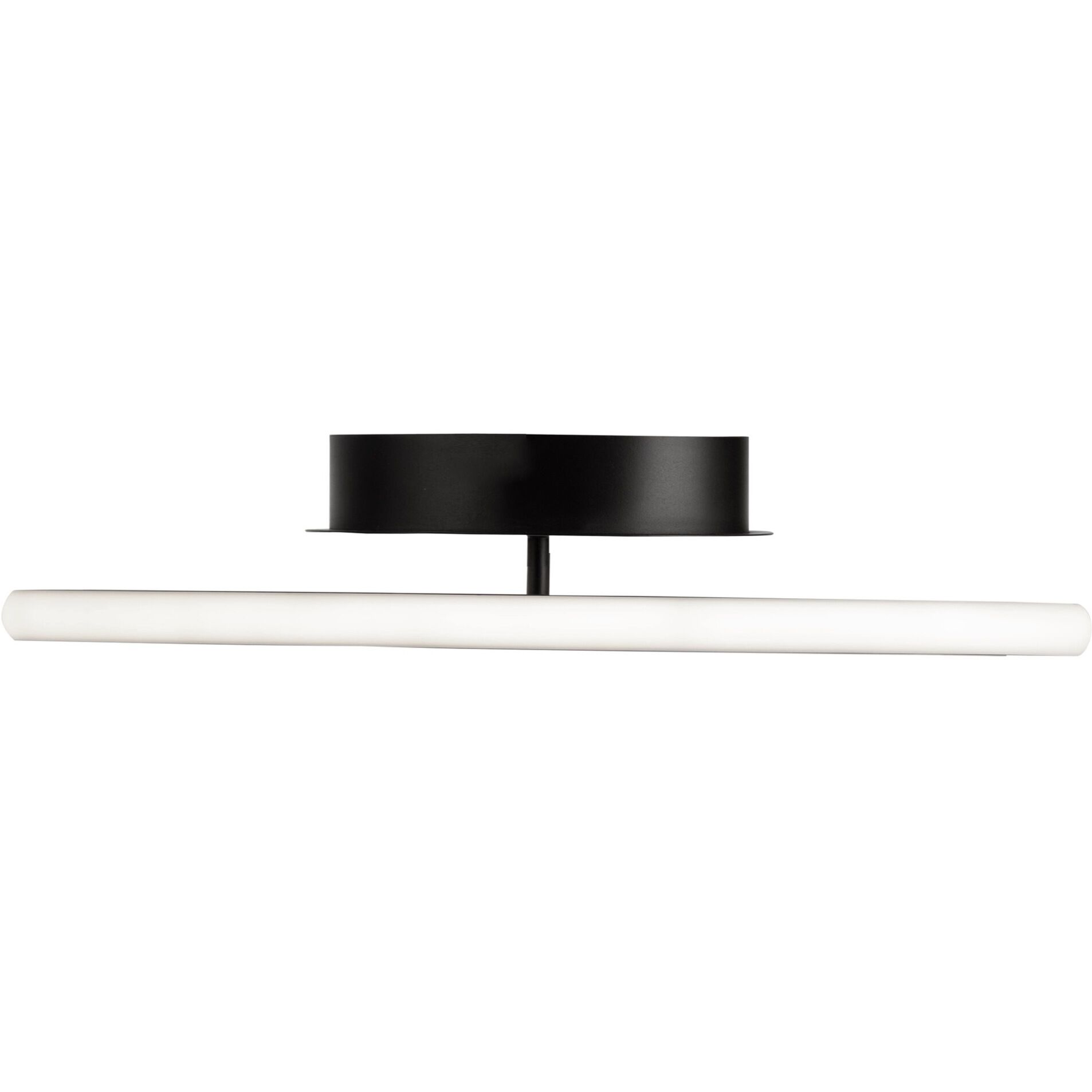 Gemini LED 10.6 inch Black and Nickel Flush Mount Ceiling Light