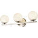 Forma LED 23.2 inch Brushed Nickel Wall Sconce Wall Light