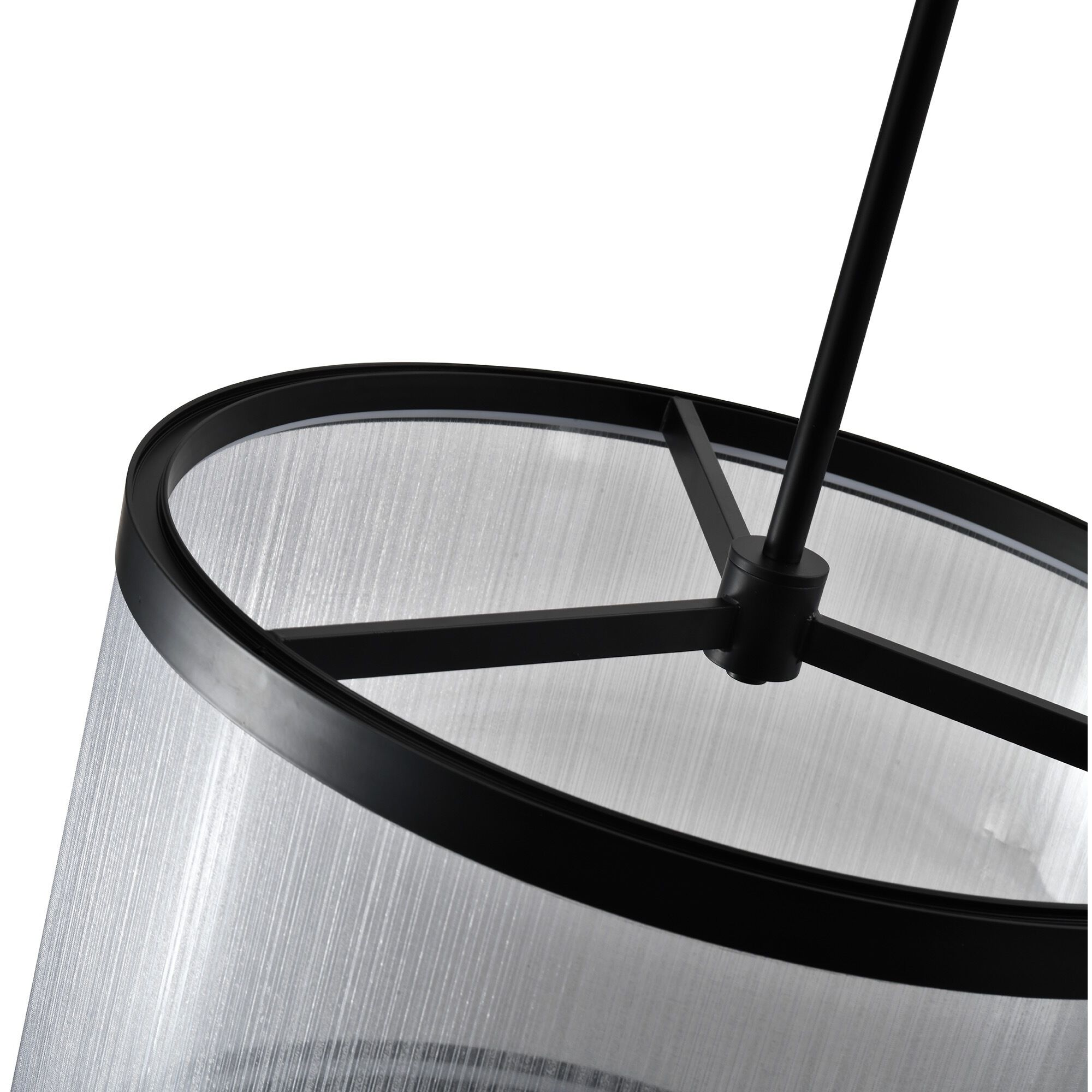 Cora LED 17.7 inch Black and Black Pendant Ceiling Light