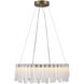Roselle LED 24.8 inch Legacy Brass Pendant Ceiling Light