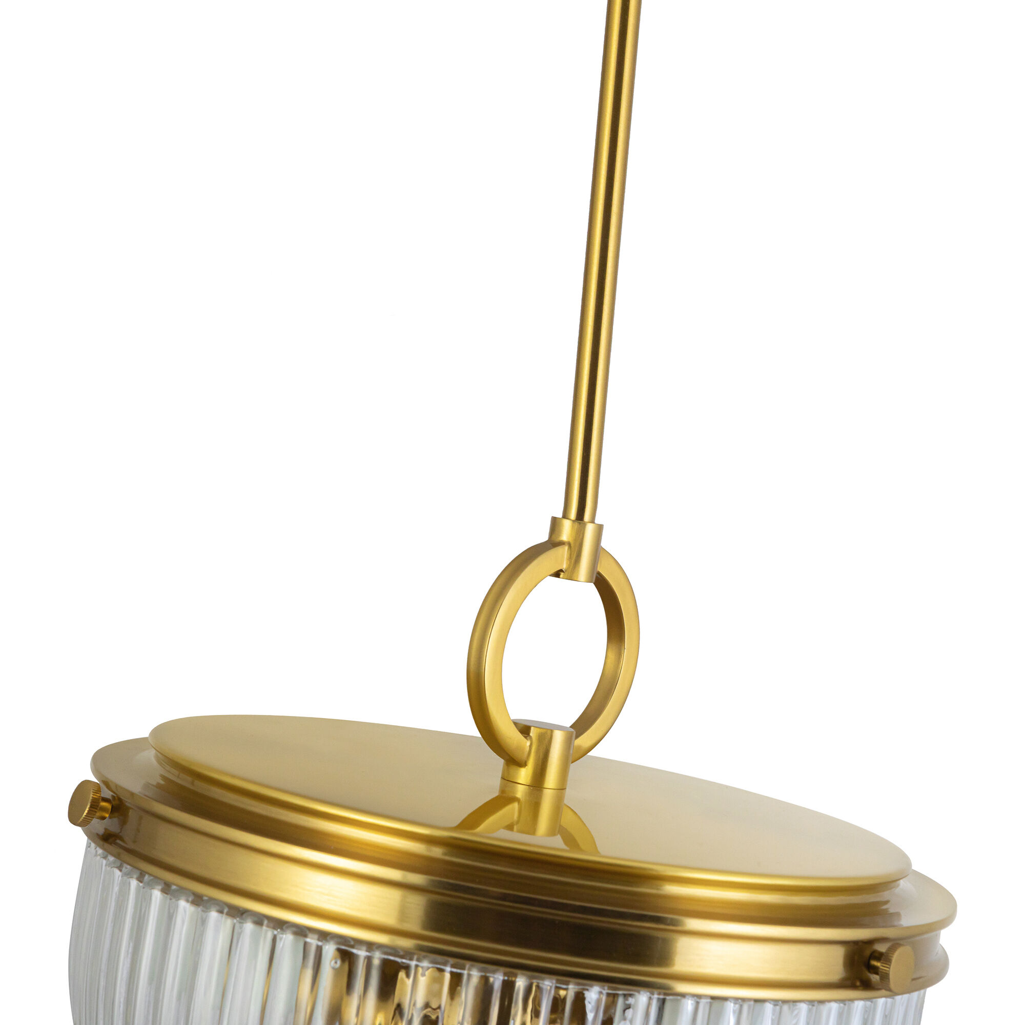 Myla 2 Light 12.62 inch Vintage Brass Pendant Ceiling Light