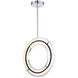 Trilogy LED 24 inch Polished Nickel Pendant Ceiling Light