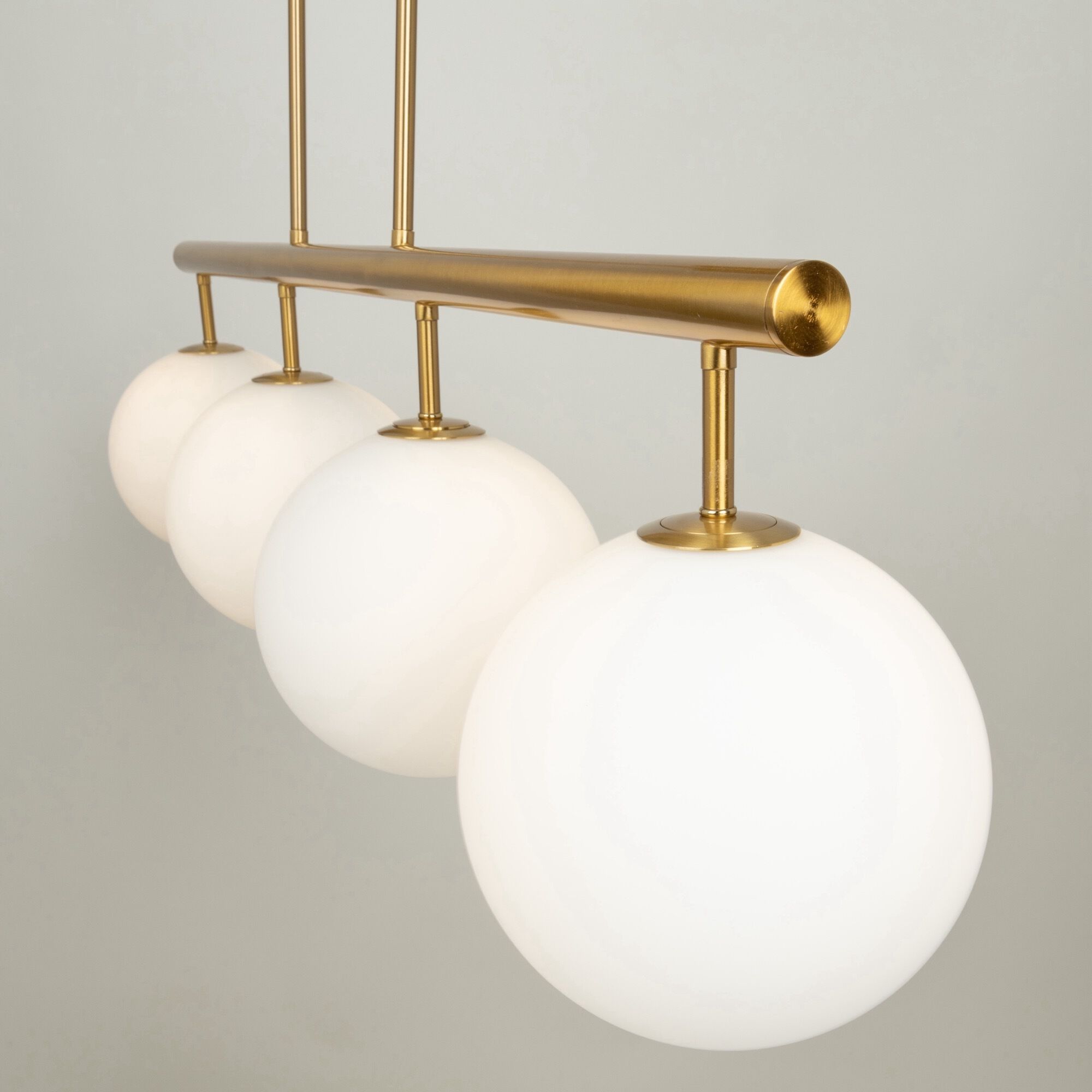 Aurelia LED 43 inch Brass Island Lights Ceiling Light
