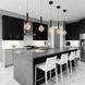Terra LED 4.75 inch Black Pendant Ceiling Light