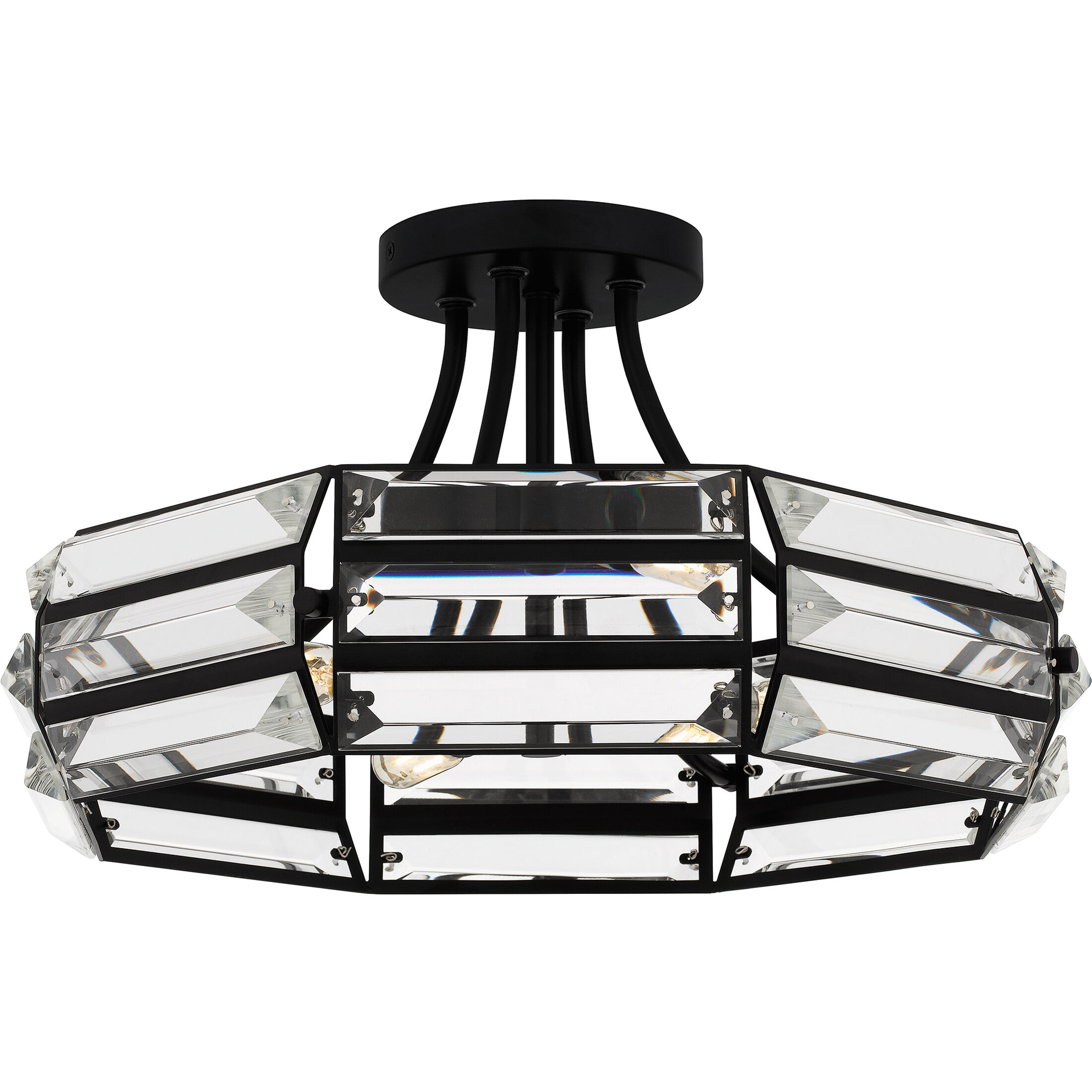 Padilla 4 Light 17.00 inch Semi-Flush Mount