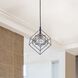 Artistry LED 9.75 inch Matte Black and Harvest Brass Pendant Ceiling Light