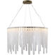 Roselle LED 40 inch Legacy Brass Pendant Ceiling Light