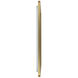 Reflections 31.5 X 23.6 inch Brushed Brass LED Mirror