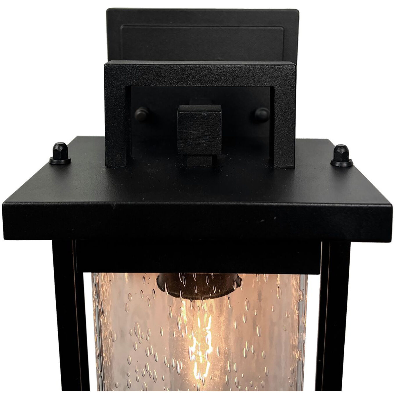 Port Charlotte LED 12.44 inch Matte Black Outdoor Wall Light