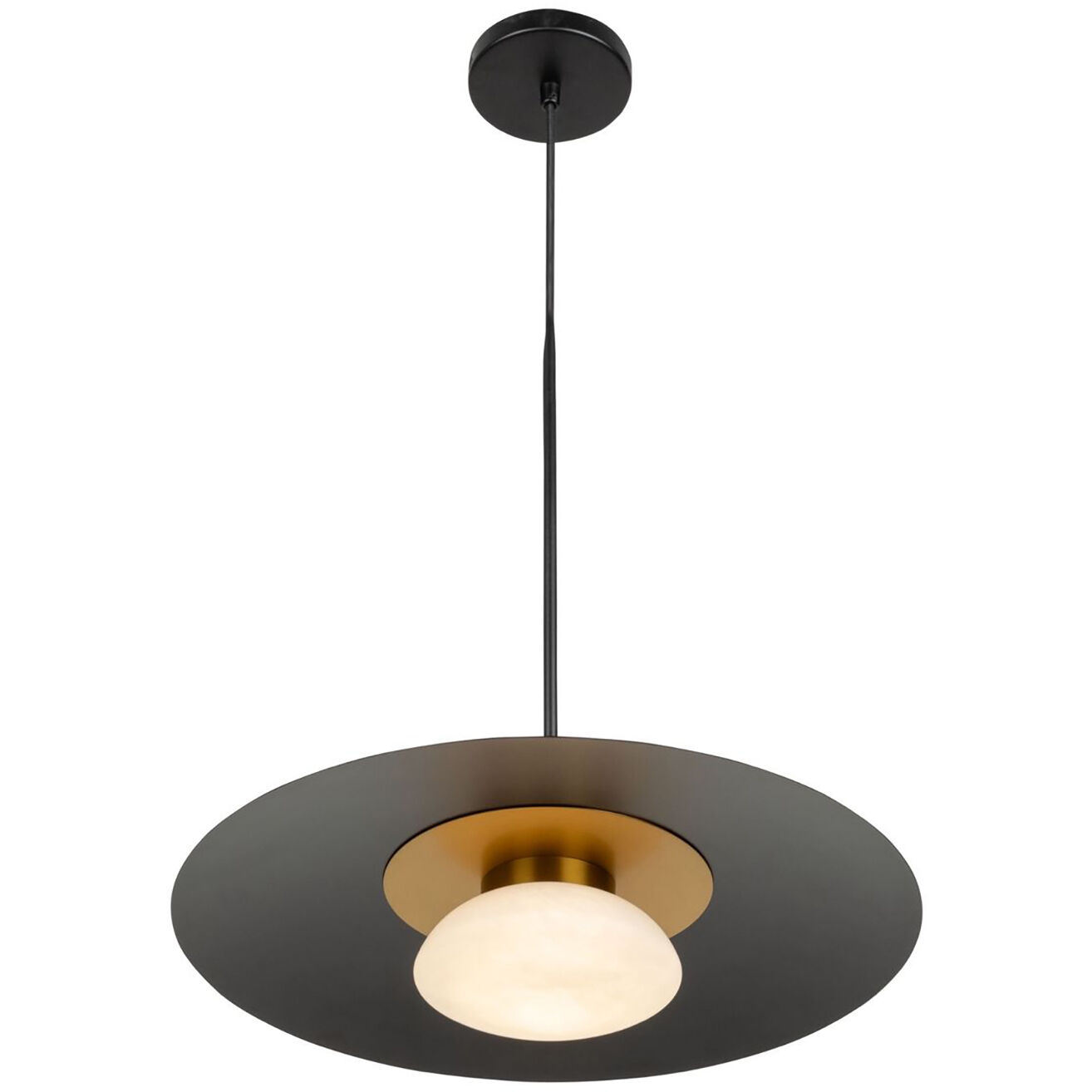 Camila LED 18 inch Black Pendant Ceiling Light